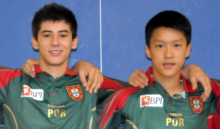Geraldo e Chen iniciam participação no Mundial de juniores