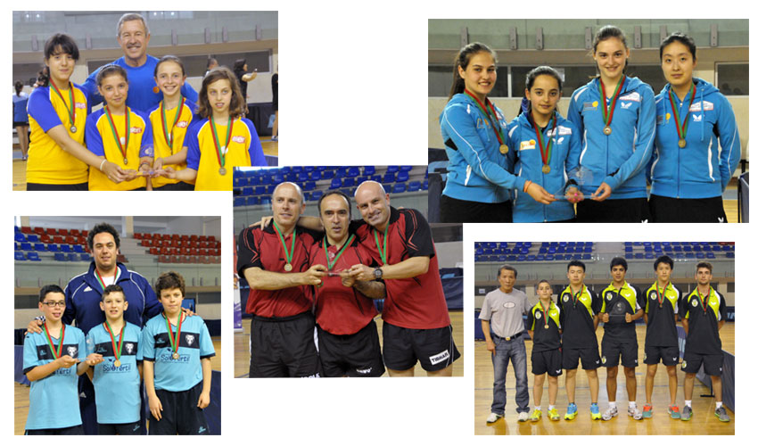Equipas: Novos campeões nacionais de Infantis, Juniores e Veteranos