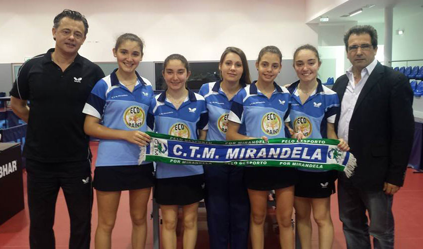 Mirandela B campeão feminino da 2.ª Divisão