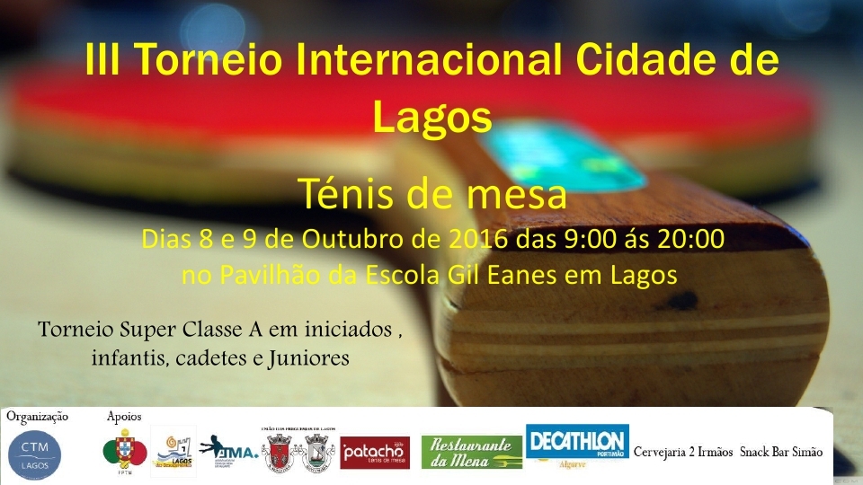 III Torneio Internacional CTM Lagos