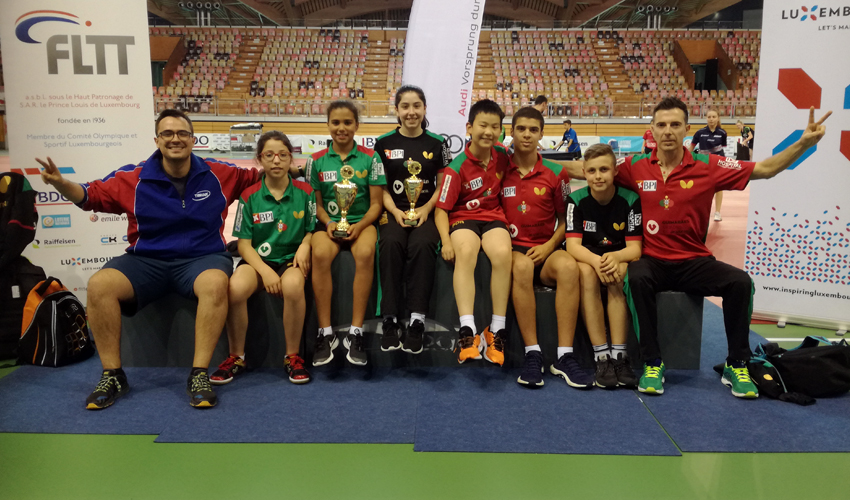 Portugal conquista duas medalhas no Open do Luxemburgo de Jovens