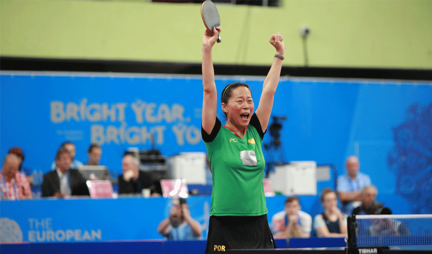 Fu Yu conquista medalha de ouro nos Jogos Europeus!