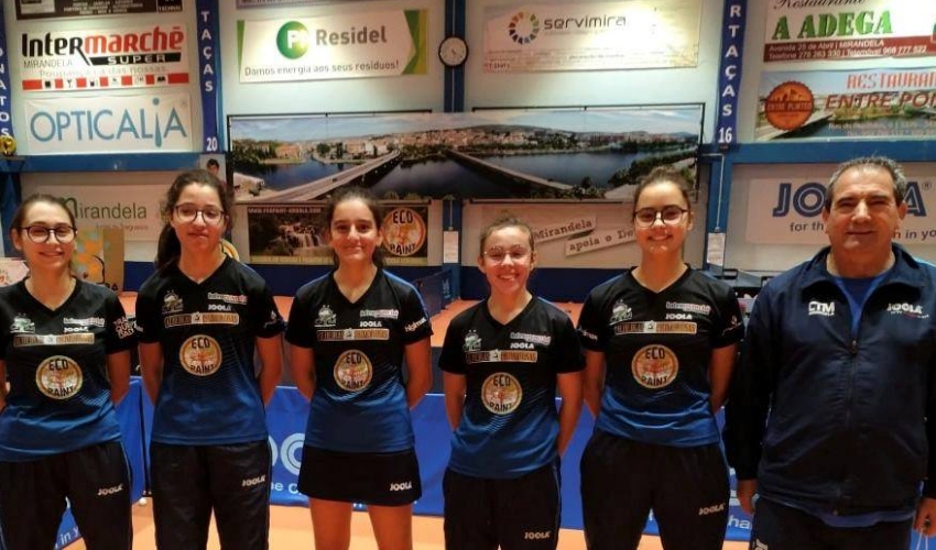Equipa B do Mirandela é campeã nacional da 2.ª Divisão feminina