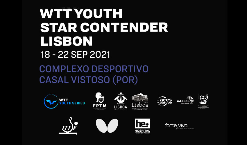 WTT Youth Star Contender Lisboa com 22 atletas portugueses