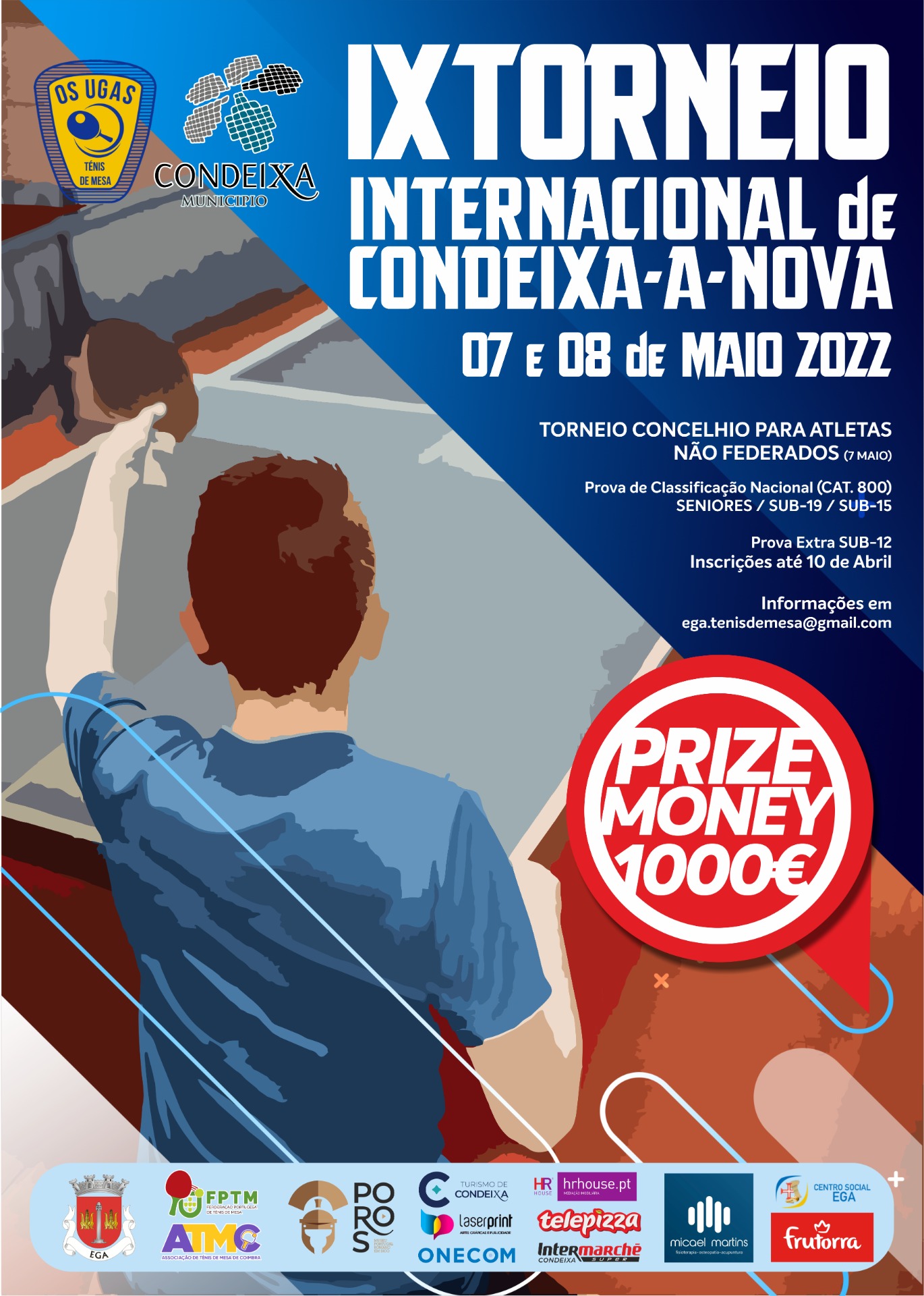 Regulamento do IX Torneio Internacional de Condeixa-a-Nova