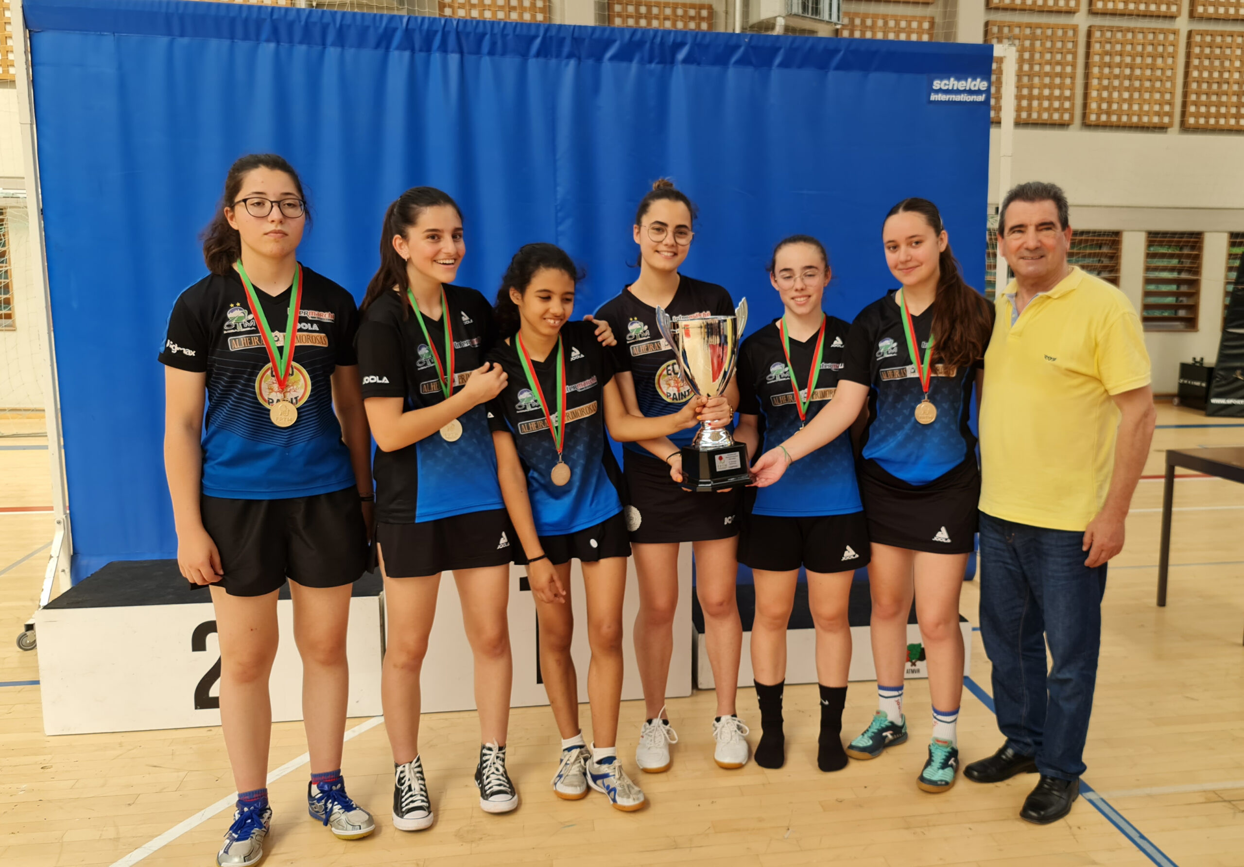 CTM Mirandela “B” campeão da 2.ª Divisão feminina