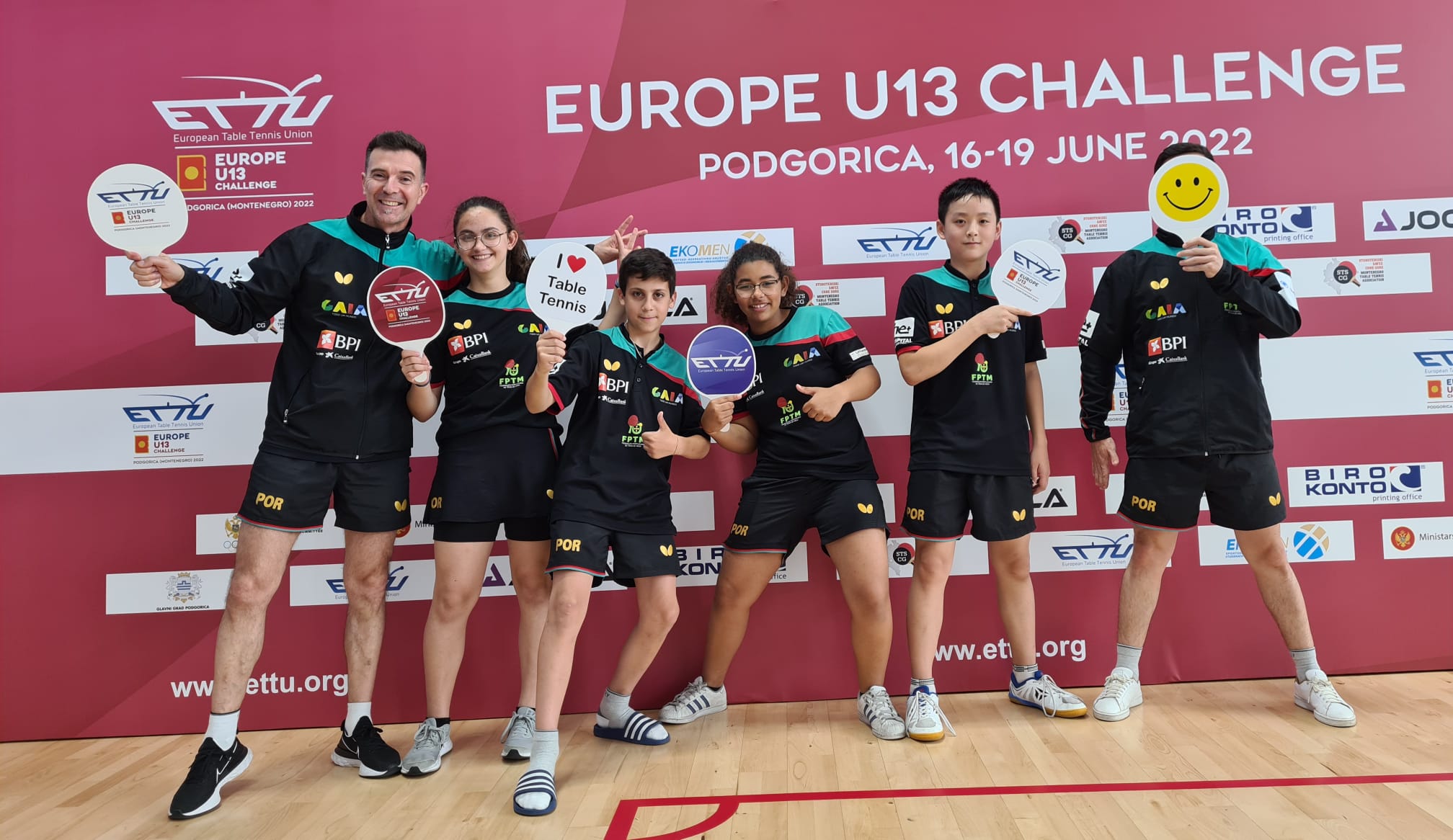 Portugal vence grupo no Europe U13 Challenge
