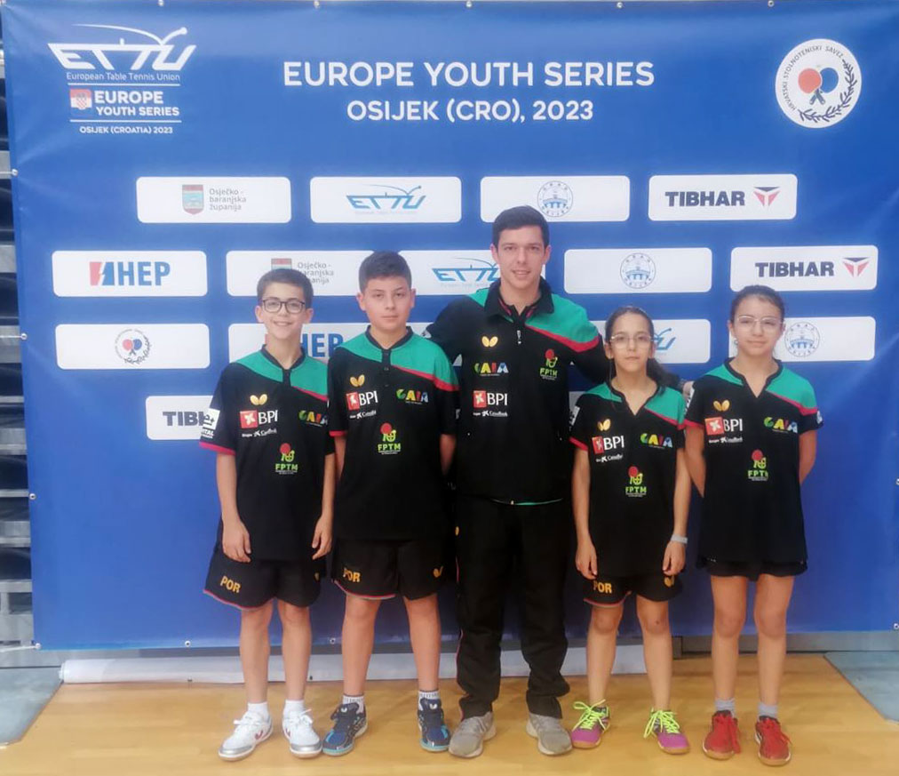 Seleção nacional sub13 compete no Europe Youth Series
