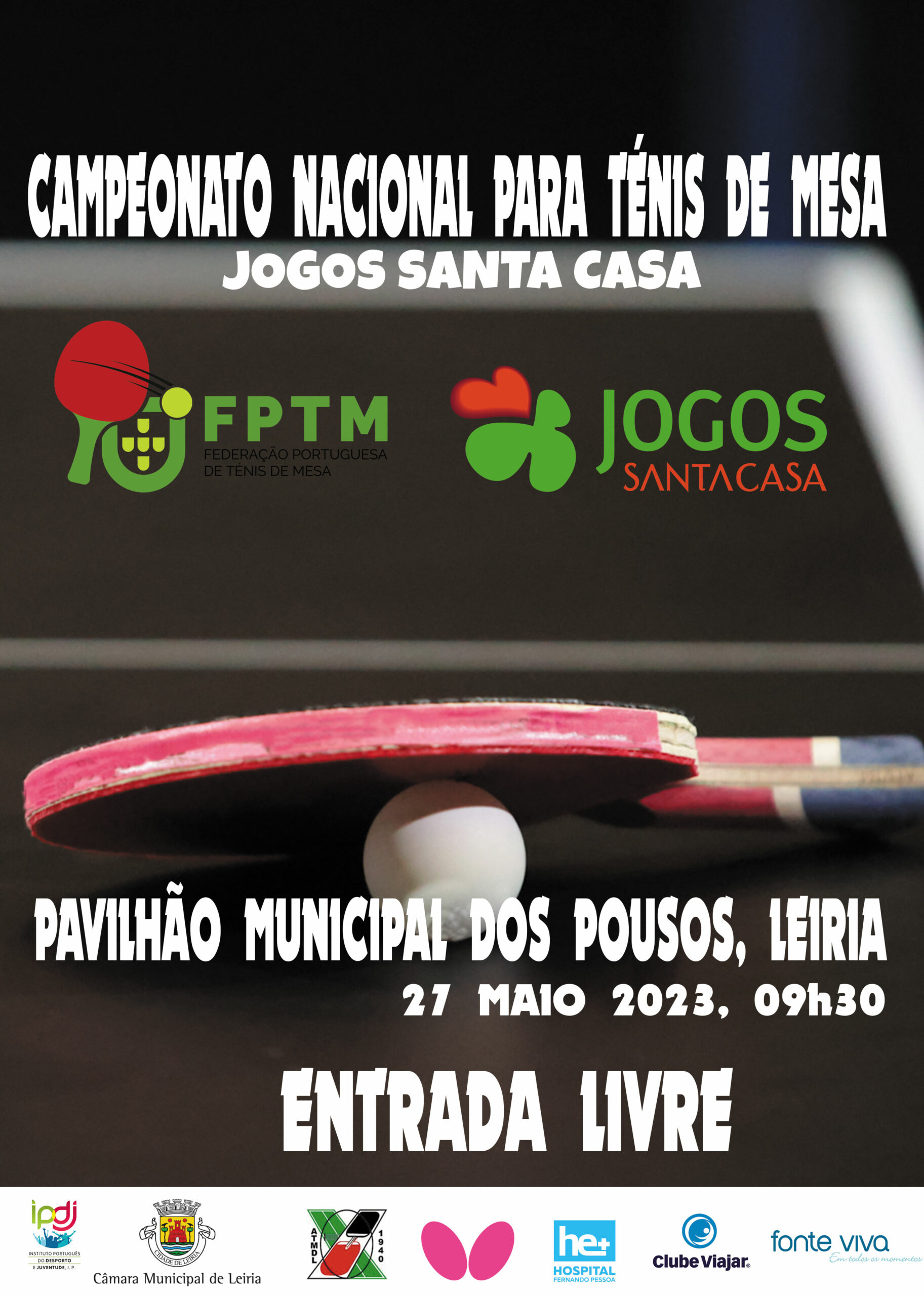 Sorteio do Campeonato Nacional de Para Ténis de Mesa