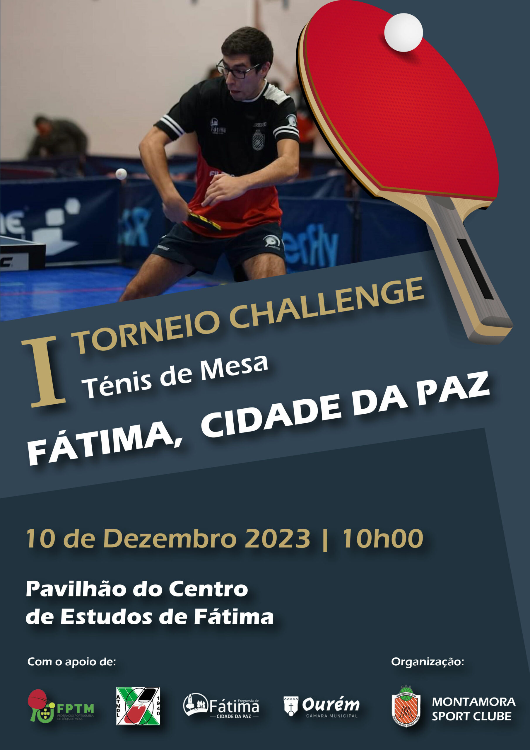 Inscrições no I Torneio Challenge Fátima – Cidade da Paz