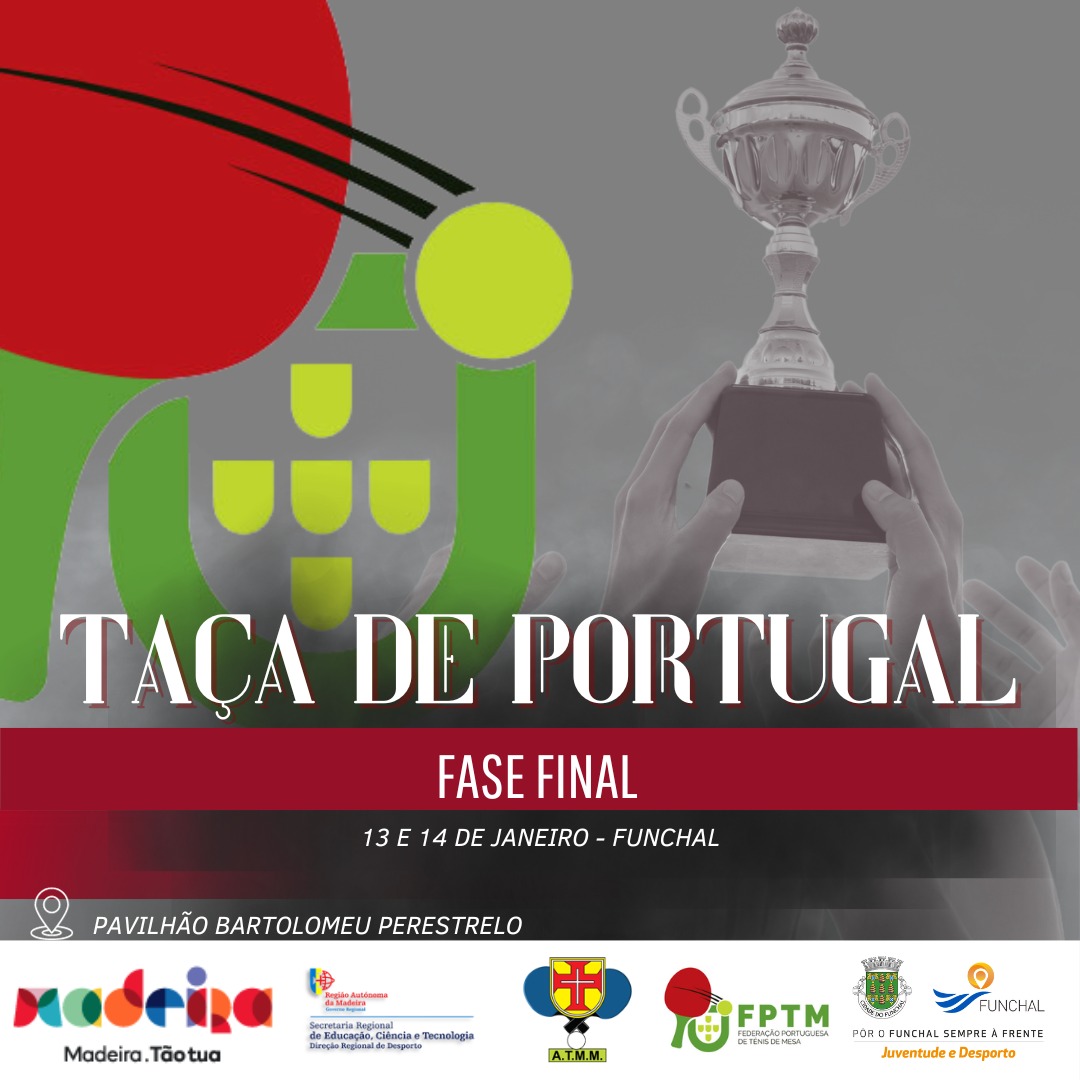 Sorteio da fase final da Taça de Portugal de seniores masculinos