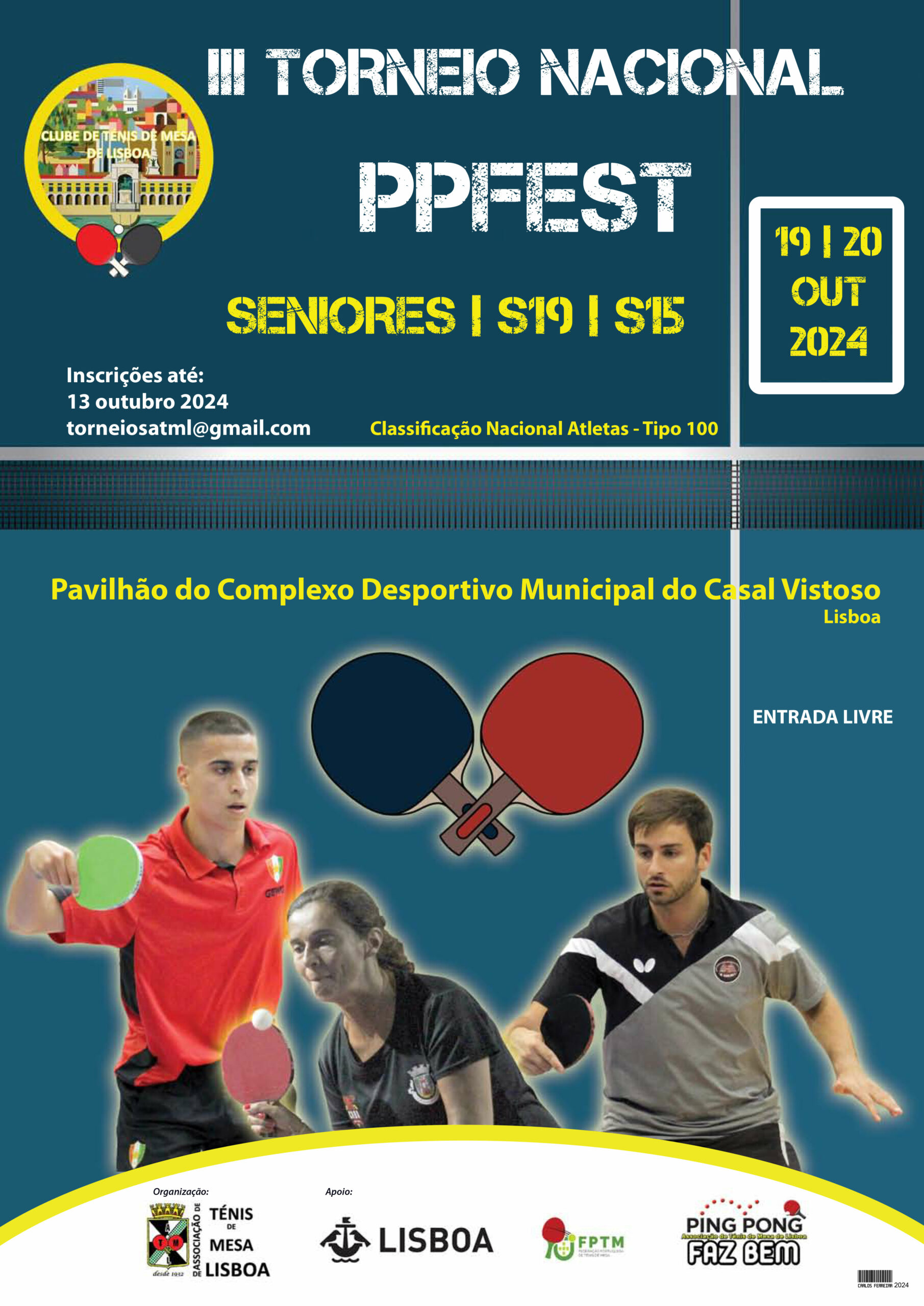 III Torneio PPFest em outubro