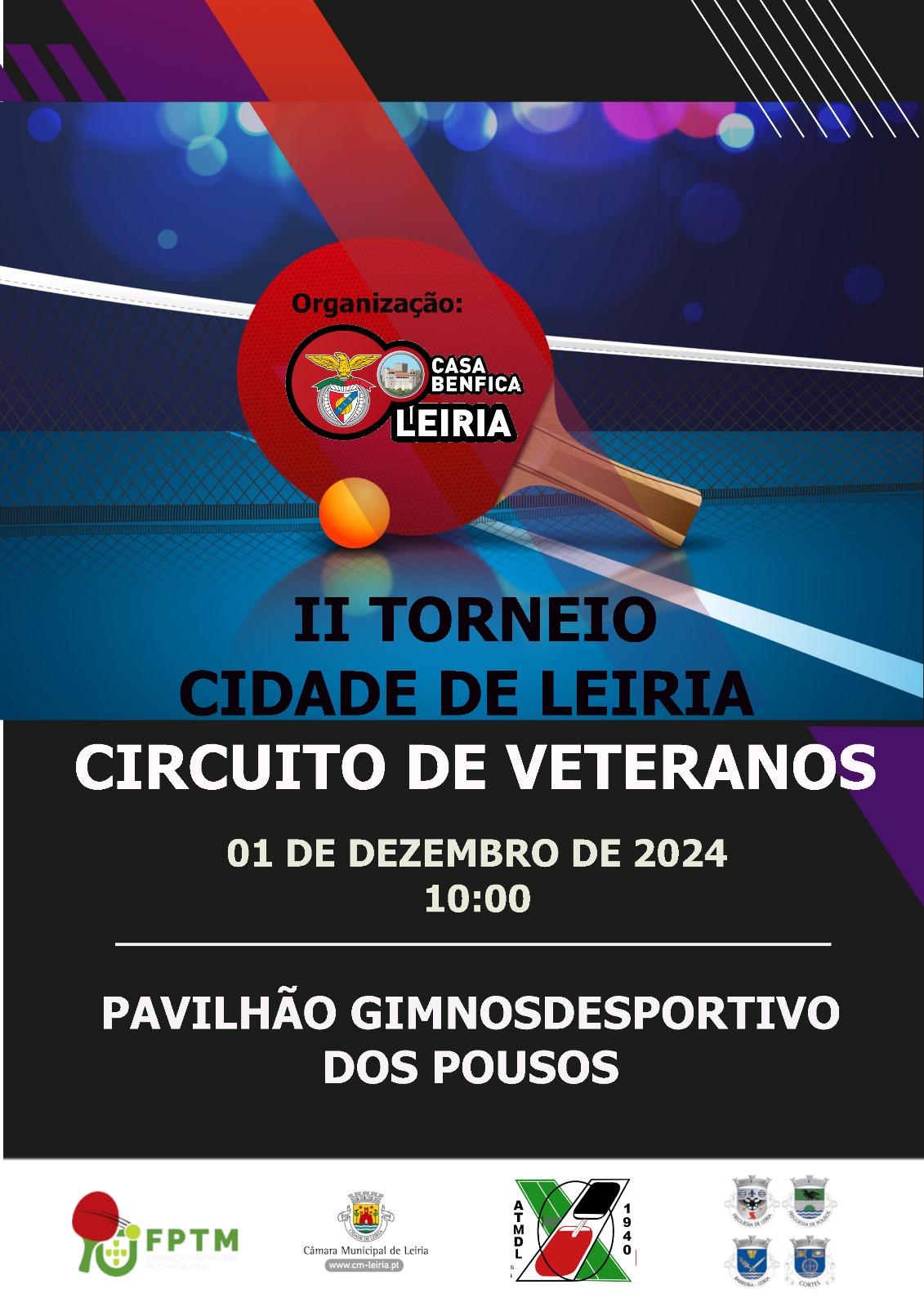 Inscrições para o II Torneio de Veteranos da Casa do Benfica de Leiria