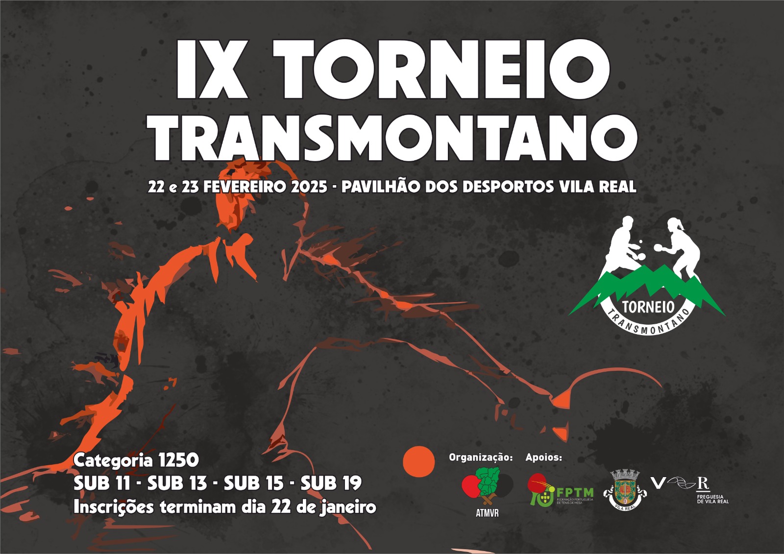 IX Torneio Transmontano a 22 e 23 de fevereiro